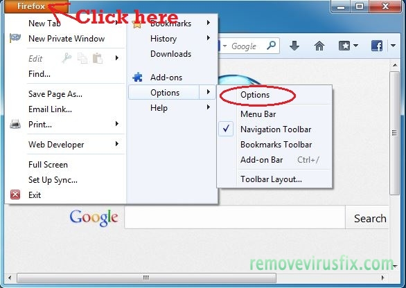 Firefix-Options