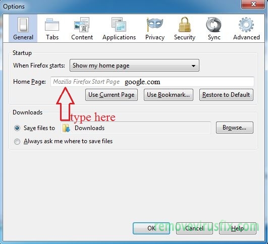 Firefrox-homepage