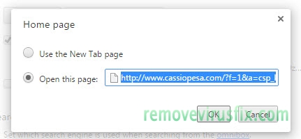 change-chrome-home-page
