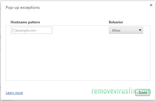 chrome-pop-up-exceptions
