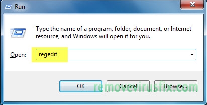 type-regedit